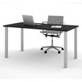 thumbnail image 1 of Bestar 30" X 60" Table with Square Metal Legs, 1 of 2