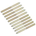 thumbnail image 1 of Unique Bargains M6x80mm Hanger Bolts, 24 Pack Double Ended Thread Dowel Screws, 1 of 5