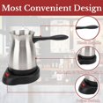 thumbnail image 4 of MesaSe Cafetière Viking Turque en Acier Inoxydable 600ml Machine à Café Arabe & Grec & Turque Cafetière Bouilloire 5 à 6 Tasses Capacité, 4 of 7
