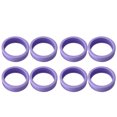 thumbnail image 1 of 8 Pcs Roues de Valise Housses Réduction de Bruit Absorption des Chocs Protection en Silicone, Protection contre les Rayures, Absorption des Chocs, Réduction de Bruit, 1 of 8