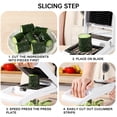 thumbnail image 5 of Vegetable Cutter 22 In 1 Food Chopper Slicer Dicer for Onion Veggie and Fruit with Juicer and Kitchen Prep, 5 of 5