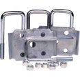thumbnail image 5 of Dexter Marine Trailer Axle Leaf Spring Plate 81180 Fits 2-3/8 Inch Diameter Round Axles; Galvanized; Set Of 2; With Four U Bolts/Eight Lock Washers/Eight Flat Washers/Nuts, 5 of 5