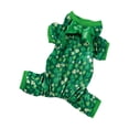 thumbnail image 1 of Pyjama pour Chien de la Saint-Patrick pour Petits à Moyens Chiens, Doux et Festif, 1 of 5