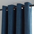 thumbnail image 4 of Bouclair Rideau Occultant Chita Bleu 52x84 Po (132x213 cm), 4 of 8