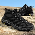 thumbnail image 2 of YOURDIARY Bottes de Randonnée Mi-Hautes en Maille pour Homme, Travail, Plein Air, Randonnée, Backpacking, Alpinisme, Chaussures Légères, Taille, 2 of 8