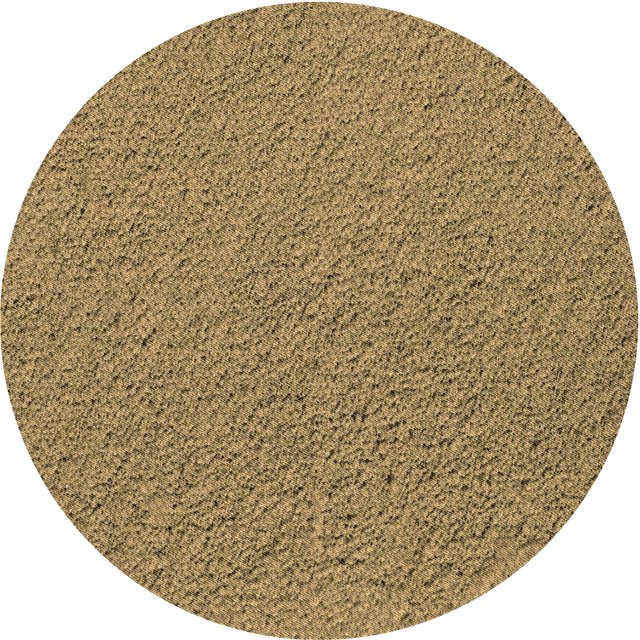 Ahgly Tapis Rond Lavable en Machine Intérieur Transitionnel Chêne Brun, 6 Pieds Rond