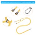 thumbnail image 3 of Unique Bargains Phone Lanyard with Transparent Patch, Egg Yellow, 1 Piece, 3 of 5