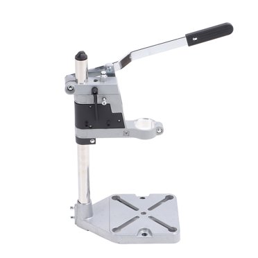 Bench Drill Press Stand, Bench Drill Stand 90 Degree Rotating Aluminum Alloy With Floor Expansion Groove For Vise For Grinding