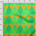 thumbnail image 3 of oneOone Cotton Cambric Light Green Fabric Geometric Sewing Craft Projects Fabric Prints By Yard 56 Inch Wide, 3 of 4