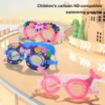thumbnail image 1 of LJNYFDC Accessoires de Natation Lunettes de Natation pour Enfants Sangle Réglable Haute Clarté Lentille PC Étanche Anti-Buée Protection des Yeux Lunettes de Plongée, 1 of 7