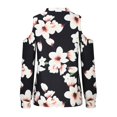 thumbnail image 4 of Womens Tops Long Sleeve Womens V Neck Pullover Off the Shoulder Printing Long Sleeve Tops, 4 of 8