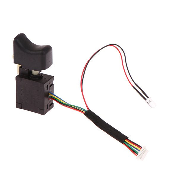 Hioecau Brushless Electric Wrench Switch Electric Drill Speed Control Trigger Switch Electric Wrench Replacement Parts Accessories