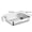 B, variant on Amzcrzy Kitchen Appliances Stainless Steel Food Preparation Box Refrigerator Preservation Box Sub Hot Pot Side Box Rectangular Outdoor Cooking Picnic Box Picnic Blanket Kitchen Utensils Set