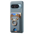 thumbnail image 2 of Étui pour FOXDOCK Google Pixel 9 Pro TG, Cuir, Anneau Ourson, Porte-Cartes, 2 of 4