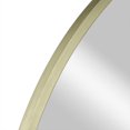 thumbnail image 3 of Hometrends Wall Mirror, 25.67x45.75" Brushed Gold, 3 of 5