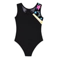 thumbnail image 4 of LiiYii Shiny Gymnastic Leotards For Girls Modern Ballet Dance Performance One Piece Outfit Yellow 6, 4 of 5