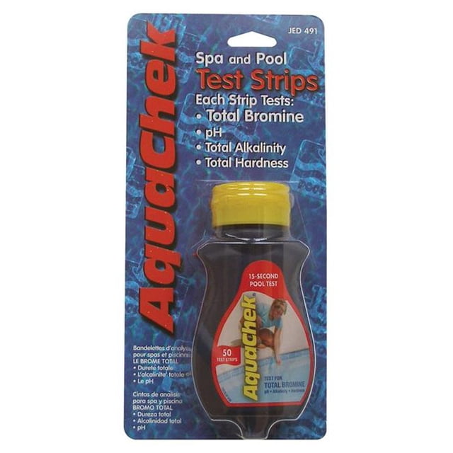 AquaChek 8035198 Trousses d'Entretien pour Piscine 50 Bandes