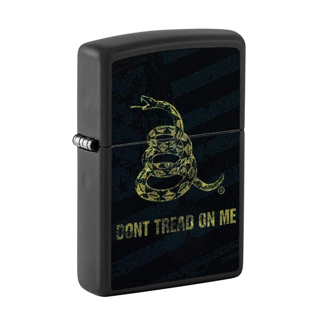 Zippo 48553 Don't Tread On Me Snake Flag Windproof Pocket Lighter