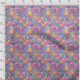 thumbnail image 4 of oneOone Velvet Dark Beige Fabric Kids Alphabet Sewing Craft Projects Fabric Prints By Yard 58 Inch Wide, 4 of 4
