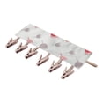 thumbnail image 1 of Solid Color Portable Fabric Clothes Hanger For Business Trips Foldable Clothes Drying Clip For Wardrobe Socks Hats Storage Clothes Clip, 1 of 6