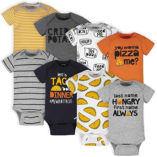 Onesies Combinaisons à Manches Courtes pour Bébé Garçon, 3-6 Mois
