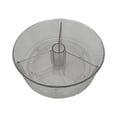 thumbnail image 1 of Mainstays Clear 3-Compartment Rotating Storage Organizer, 100% PET, 1 of 5