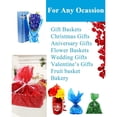 thumbnail image 4 of QIXI Papier d'Emballage Mat Coloré Cellophane Transparent Rouleau Cadeau Fait Main Bricolage Matériau d'Emballage pour Fleurs Largeur de Papier 40Cm*Longueur 30M (Rouleau) Bleu Gadgets pour la Maison Rabais Promotions!, 4 of 9