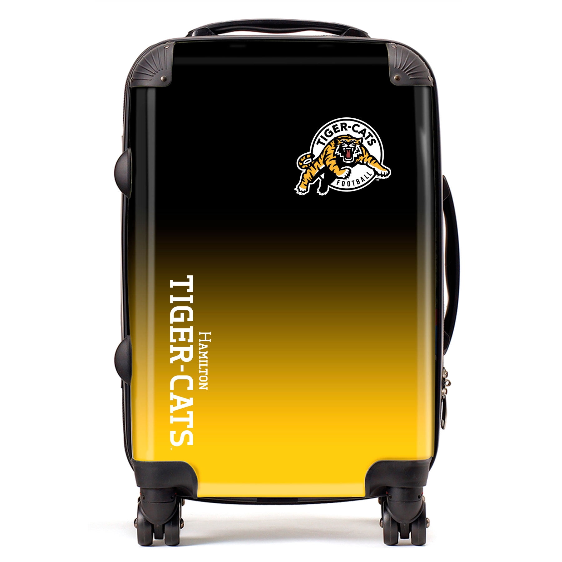 Hamilton Ticats Touchdown Luggage, Carry-on Suitcase, 360° Spinner Carry-on, Custom Luggage, Luggage Set, Travel, TSA Lock