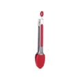thumbnail image 1 of XZNGL Tongs for Cooking with Silicone Tips Kitchen Tongs,Silicone Tongs for Cooking ,Stainless Steel Nonstick Kitchen Clips for Bbq, Cooking, Food Delivery Kitchen Tongs with Silicone Tips, 1 of 3