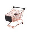 thumbnail image 3 of Mini Panier d'Achat Jeu d'Imitation Simulation Panier d'Achat pour Fille Enfant Rose Doré, 3 of 8