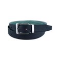 thumbnail image 2 of CTM® Ceinture à Boucle à Pince Réversible en Cuir Mat à Imprimé Croco, 2 of 5