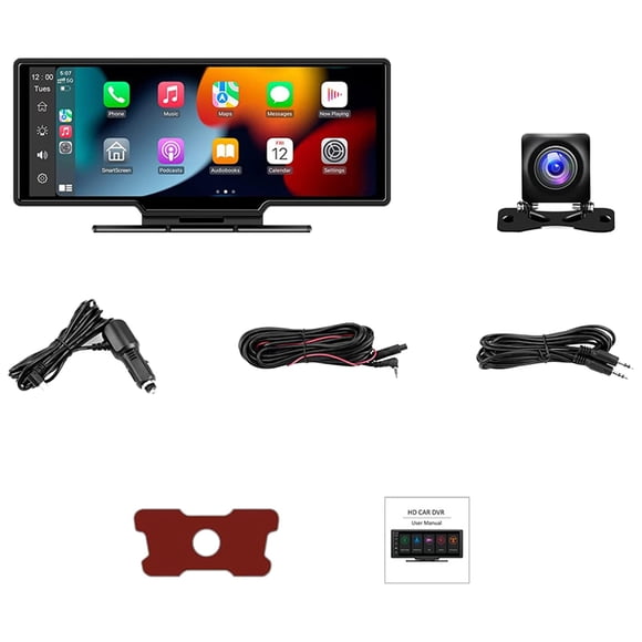 CJiaWei Driveplay Pro 2.0 Driveplay Wireless Car Entertainment System Drive Play For Cars Smart Car Multimedia Player 7 Inch Portable Car Display With Camera