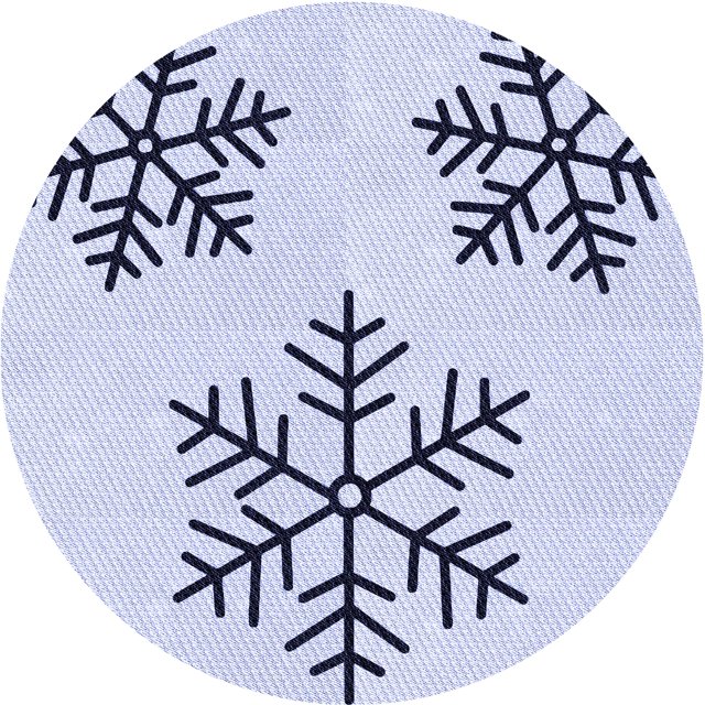 Ahgly Company Tapis de Zone Rond d'Intérieur Lavable à la Machine, Style Transitionnel, Bleu Lavande, 3 Pieds Rond