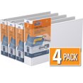 thumbnail image 1 of QuickFit Heavy Duty Round Ring Legal Landscape Spreadsheet View Binder, 4 Pack, 2", 1 of 3