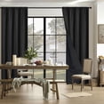 thumbnail image 1 of Chmadoxn Home Decor, Room Decor, Wall Decor Polyester Pongee Rod-Pull Light-blocking Curtains Living Room Sun-Blocking Curtains Heat-Insulating And Soundproof Curtains Polyester Blackout Curtains, 1 of 6