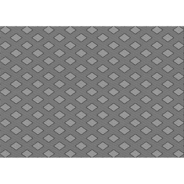 Ahgly Tapis Rectangulaire Lavable en Machine Intérieur Transitionnel Gris Carbone, 2 Pieds x 3 Pieds
