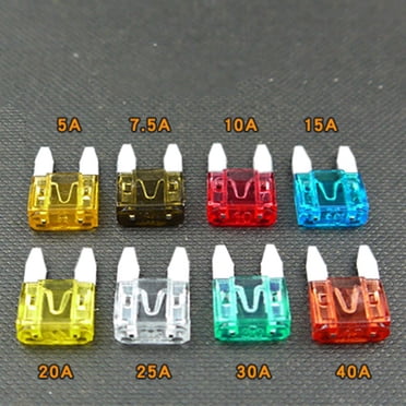 Fusibles de Voiture Fusible de Voiture Standard Fusibles de Lame Standard pour Automobile Fusible de Voiture Petit Format Fusible auto Petit Format