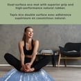 thumbnail image 4 of PurEarth Marbel Natural Rubber Yoga Mat - Navy Blue, 4 of 5