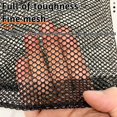 thumbnail image 2 of 10 Pieces Mesh Bag with Drawstring Black Mesh Storage Bag Sports Bags Wash Bag Drawstring Bag for Travel, Gym and Camping, 2 of 6