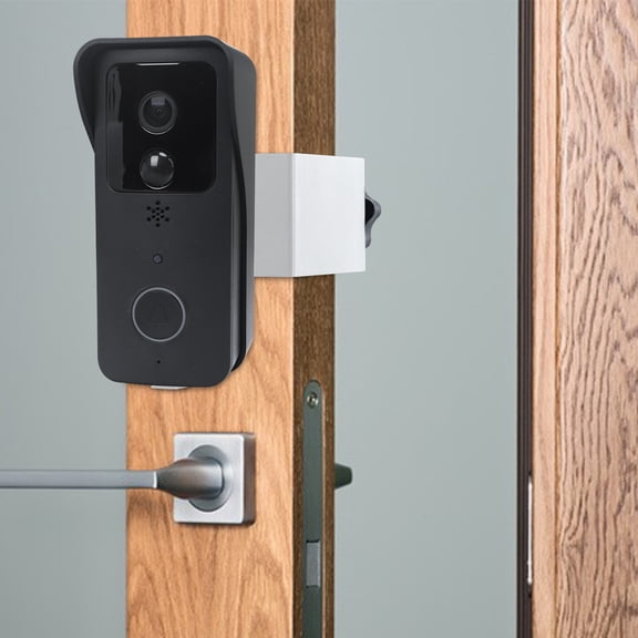 Boovnll Anti-Theft Blinks Doorbell Mount, Video Doorbell Mount For Apartments Door, Adjustables (45° Left And Right) Doorbell Angle Mount, No Need To Drill