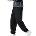 thumbnail image 5 of Plebaso Mens Sweatpants Drawstring Elastic Bottom Jogger Pants Mens Workout Sweat Pants with Pockets, 5 of 5