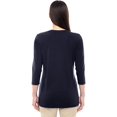 thumbnail image 3 of Devon & Jones Ladies' Perfect Fitâ„¢ Bracelet-Length V-Neck Top, 3 of 3