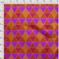 thumbnail image 4 of oneOone Viscose Jersey Orange Fabric Geometric Sewing Craft Projects Fabric Prints By Yard 60 Inch Wide, 4 of 4