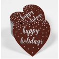 thumbnail image 2 of Inkdotpot Real Silver Foil Happy Holiday Tag Favor Hang Paper Tag 50 Pieces, 2 of 6