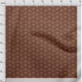 thumbnail image 4 of oneOone Georgette Viscose Brown Fabric Sea Shells Sewing Material Print Fabric By The Yard 42 Inch Wide, 4 of 5