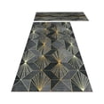 thumbnail image 2 of TopLLC Kitchen Mat 2pcs Kitchen Rugs Cushioned Kitchen Mats For Floor Non Slip Standing Desk MatWaterproofing Kitchen Rug Set Washable For Kitche Floor Office Polyester kitchen mats, 2 of 6