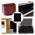 thumbnail image 2 of veasfak 10 Pieces Fabric Velvet Sheet Adhesive Craft Making Drawer Black, 2 of 9