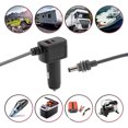 thumbnail image 1 of Car Satellite Power Cable, Satellite Car Charger Adapter Dual Fast Charging Ports with Digital Display for Phone, 1 of 7