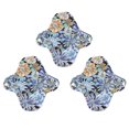 thumbnail image 1 of Serviettes Féminines Lavables pour des Règles Confortables et Douces pour la Peau, Anti-Fuites, Forte Absorption, Respirantes, Serviettes en Coton Réutilisables, 1 of 7