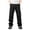 Black, variant on TIMIFIS Yellow Mens Cargo Pants Casual Loose Elastic Waist Drawstring Hiking Long Pants with Pockets Fashion Hiking Daily Work Trousers
